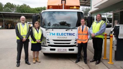 ACT Government launches first SEA electric tipper truck